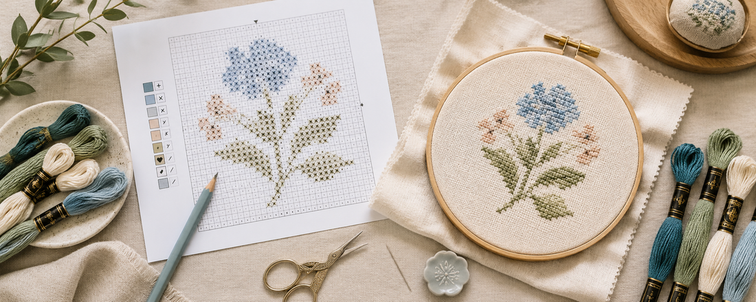 How to Read a Cross Stitch Pattern for Beginners