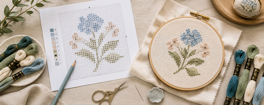 How to Read a Cross Stitch Pattern for Beginners