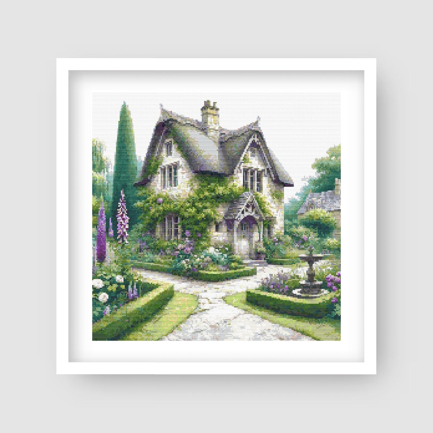 Cottages & Buildings Cross Stitch Patterns