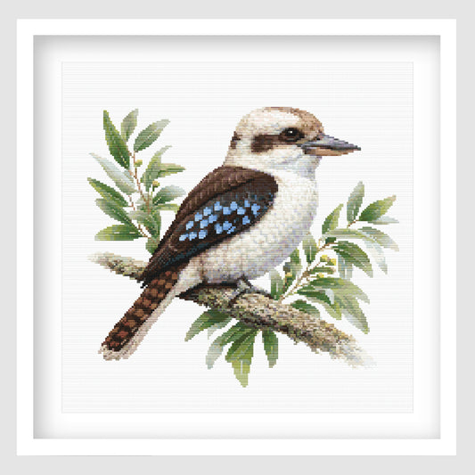 Kookaburra Cross Stitch Pattern