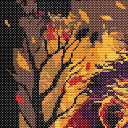 Lion Cross Stitch Pattern - digital cross stitch pattern by Stitch Junction