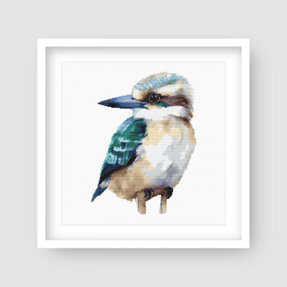 Kookaburra Cross Stitch Pattern - Australian Bird PDF Pattern - Etsy image 6