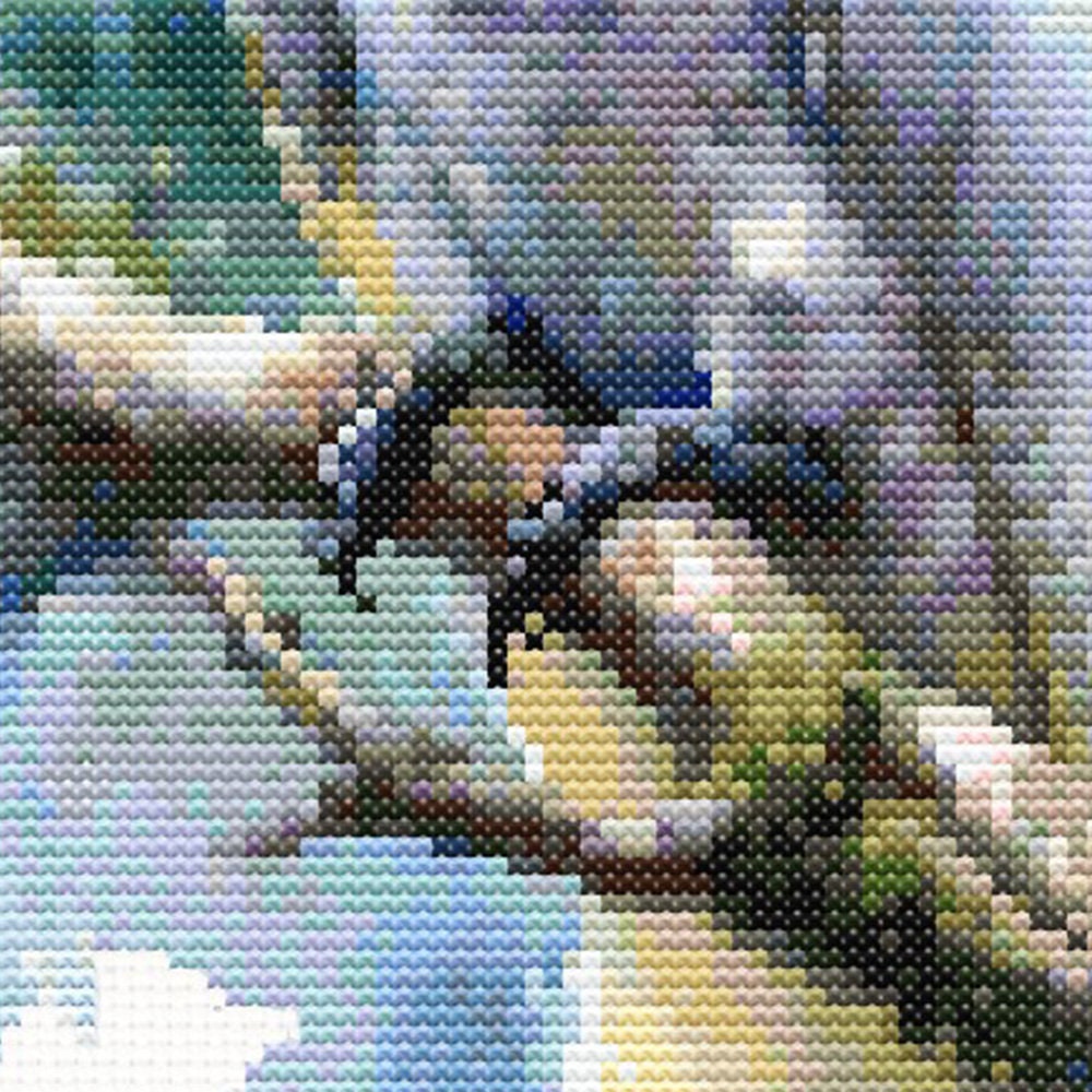 Advanced Cockatoo Cross Stitch Pattern - digital cross stitch pattern by Stitch Junction