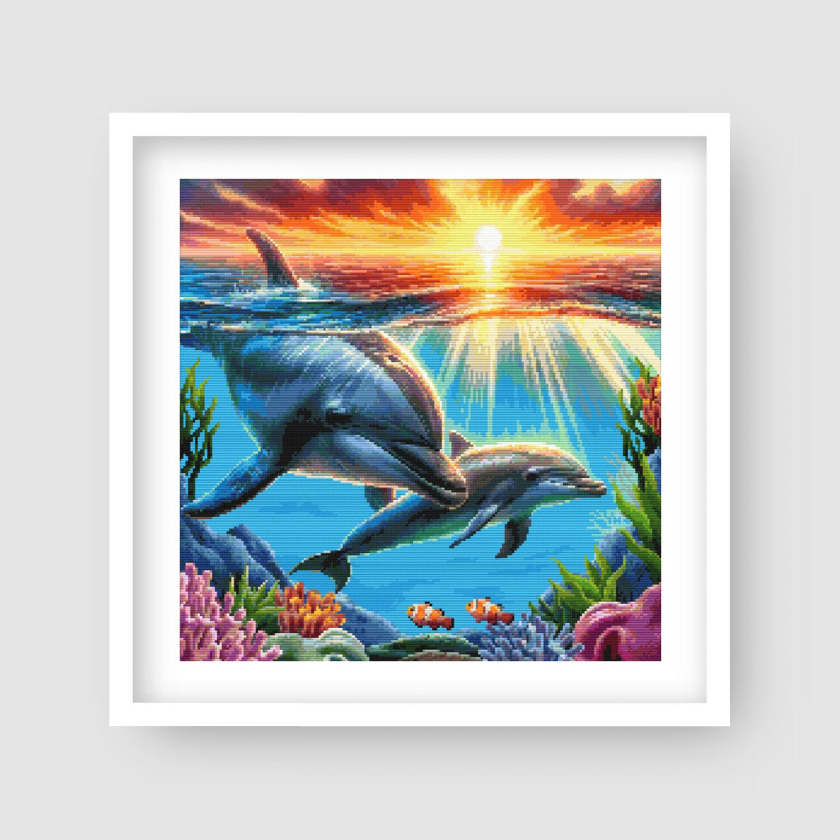 Dolphin Cross Stitch Pattern - PDF Pattern - Etsy image 7