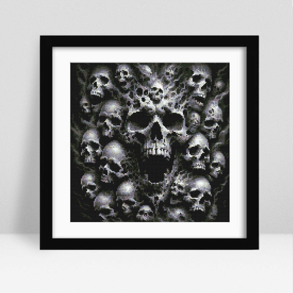 Gothic Skulls Cross Stitch Pattern - PDF Pattern - Etsy image 1
