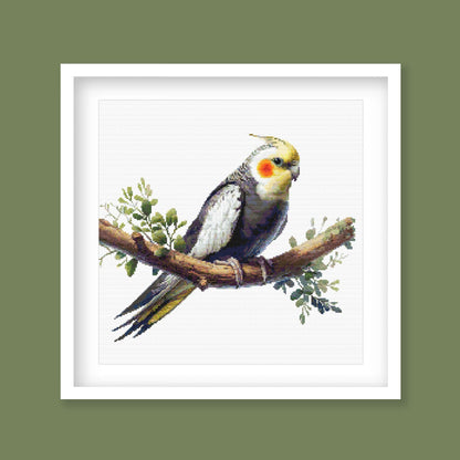 Cockatiel Cross Stitch Pattern - Australian Bird PDF Pattern - Etsy image 7
