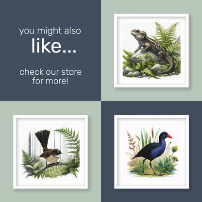 Kiwi Cross Stitch Pattern - PDF Pattern - Etsy image 7