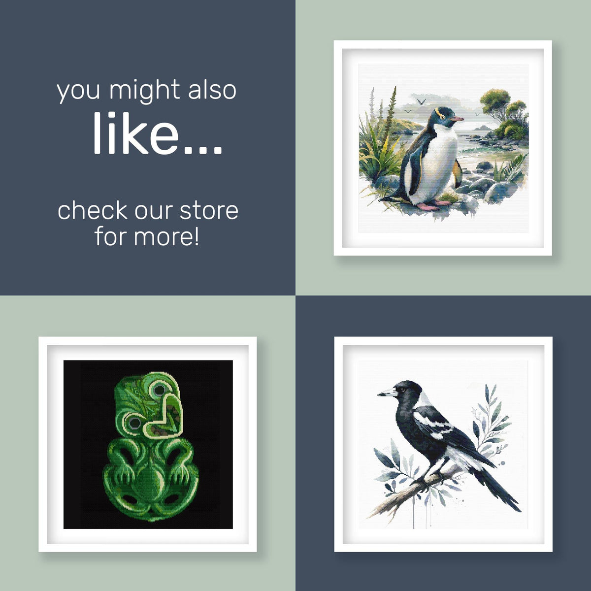 Kiwi Cross Stitch Pattern - PDF Pattern - Etsy image 9