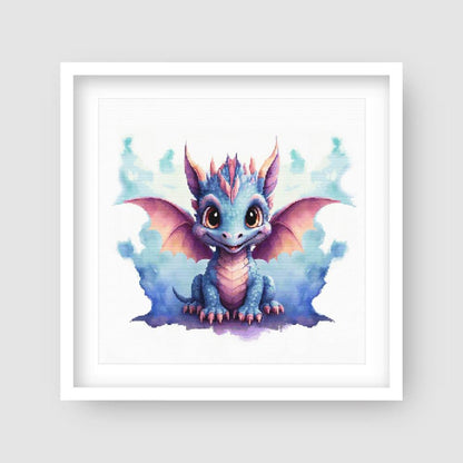Baby Dragon Cross Stitch Pattern - PDF Pattern - Etsy image 5