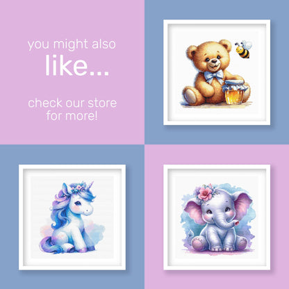 Baby Dragon Cross Stitch Pattern - PDF Pattern - Etsy image 7