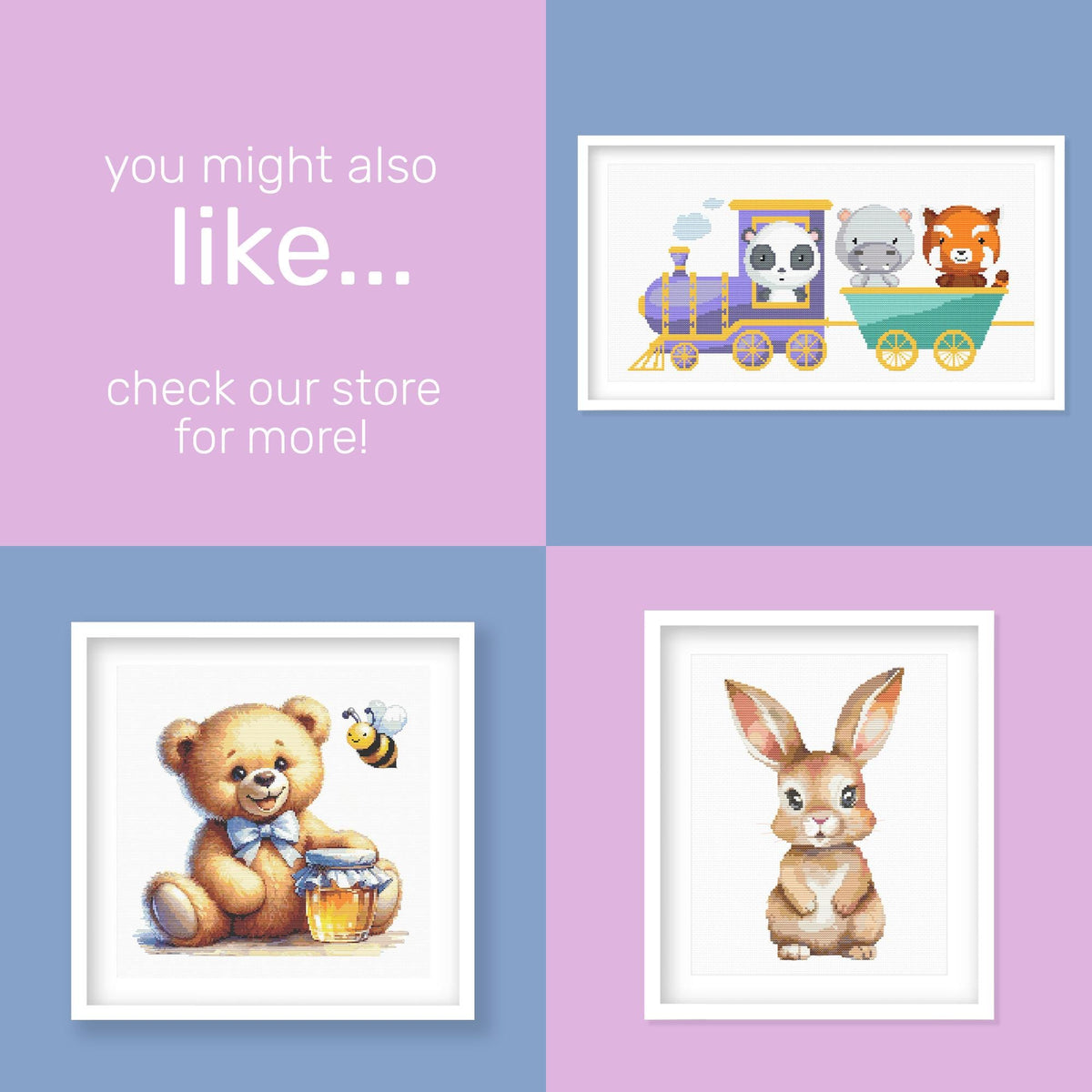 Baby Elephant Cross Stitch Pattern - PDF Pattern - Etsy image 10