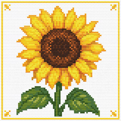 Sunflower Cross Stitch Pattern